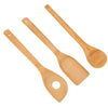 Bamboo Wood Kitchen Slotted Spatula Tool