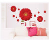 Daisy Flower Living Room Vinyl 3D Wall Stickers